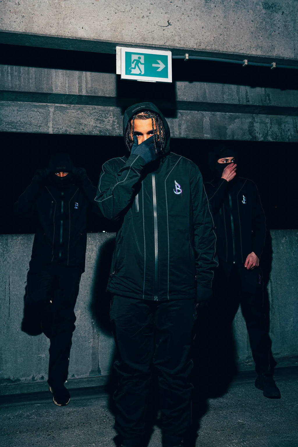 CHROME WINDBREAKER TRACKSUIT