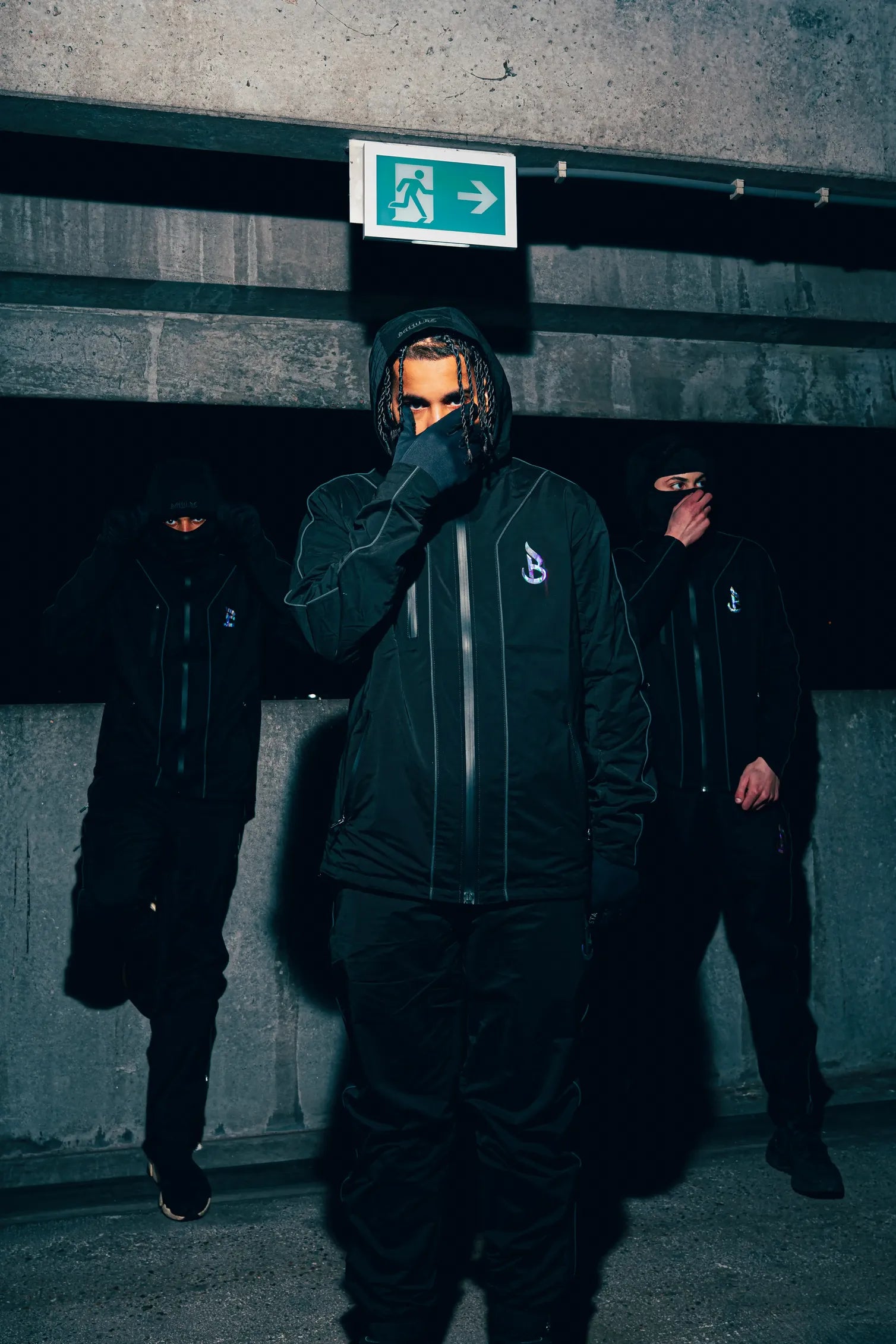 CHROME WINDBREAKER TRACKSUIT