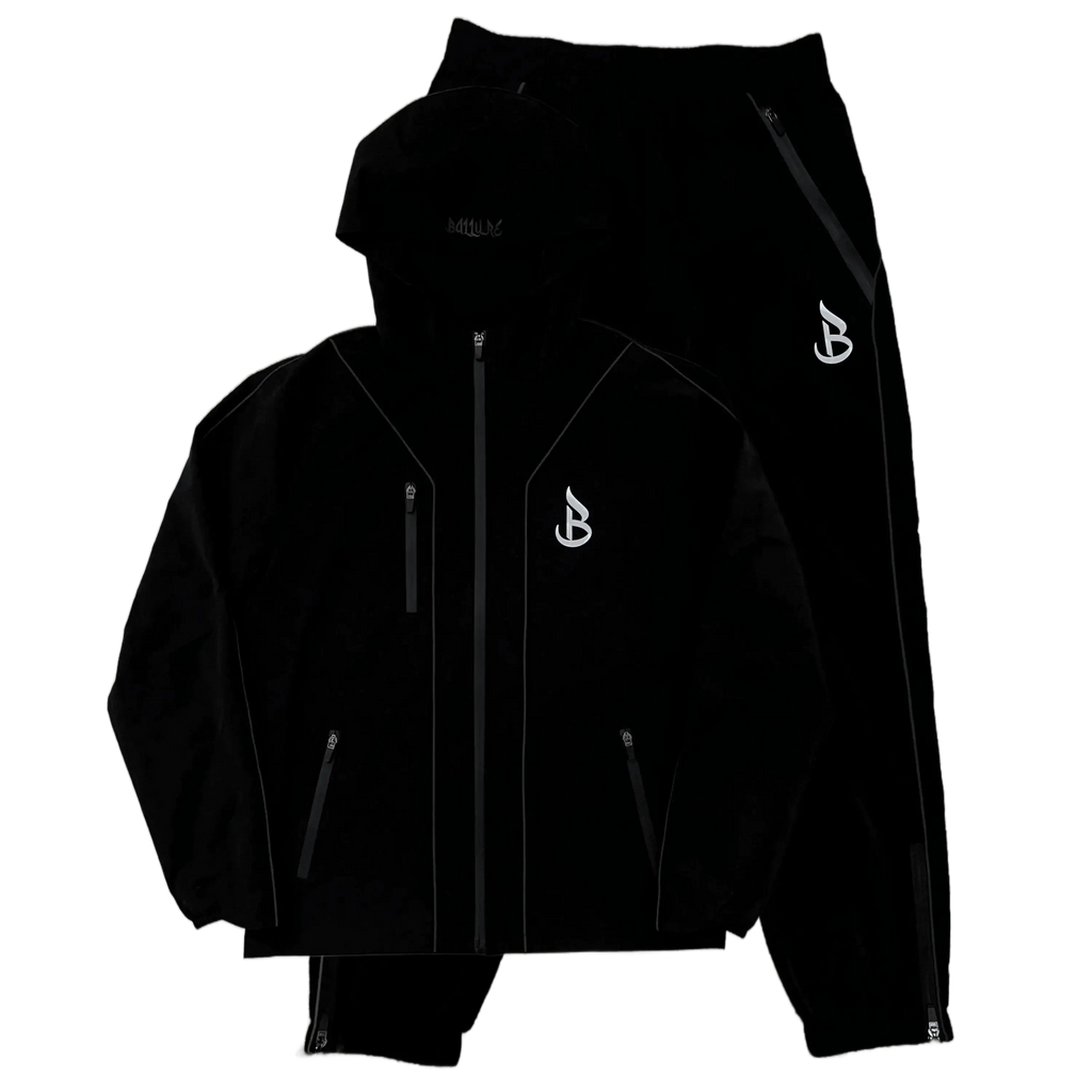 CHROME WINDBREAKER TRACKSUIT
