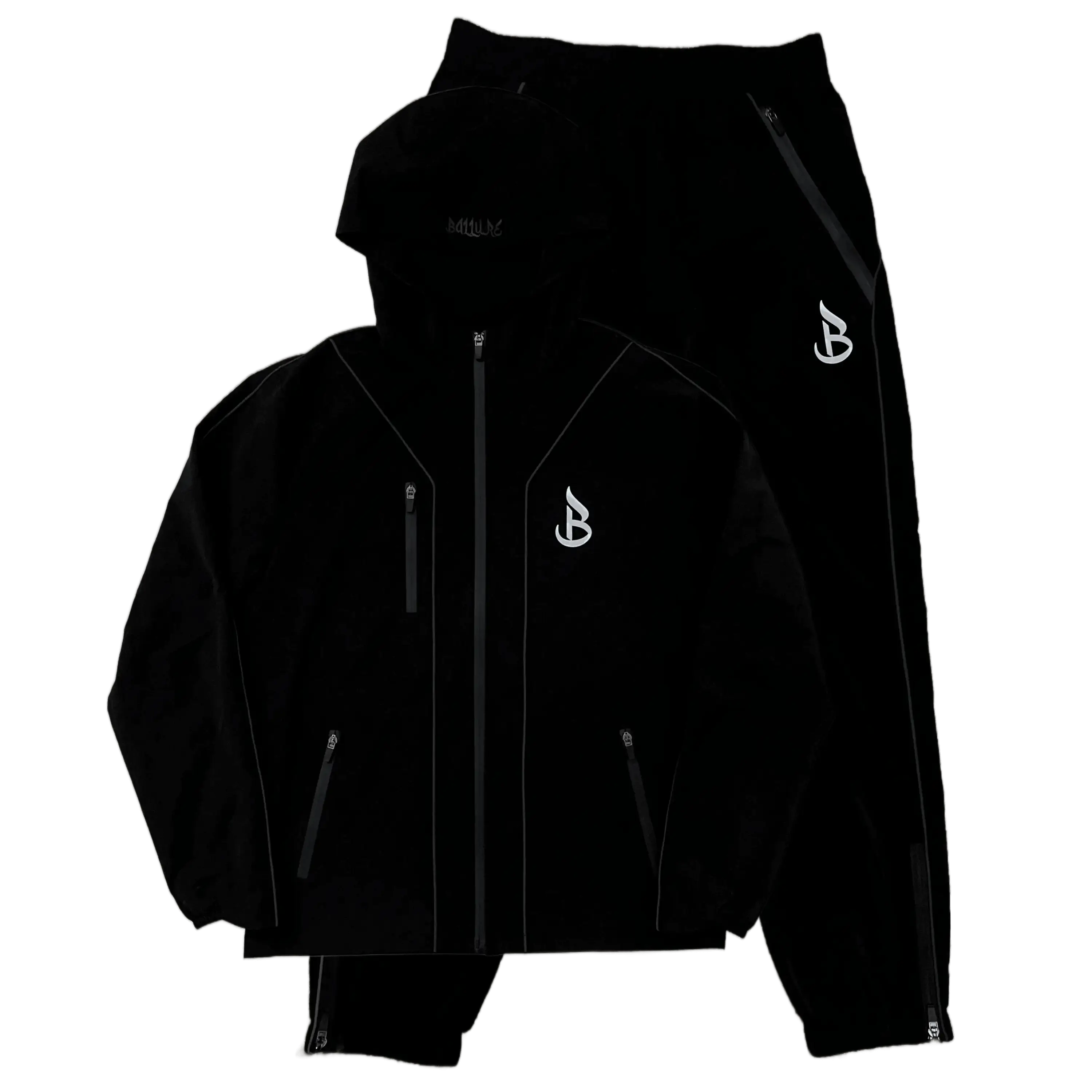 CHROME WINDBREAKER TRACKSUIT
