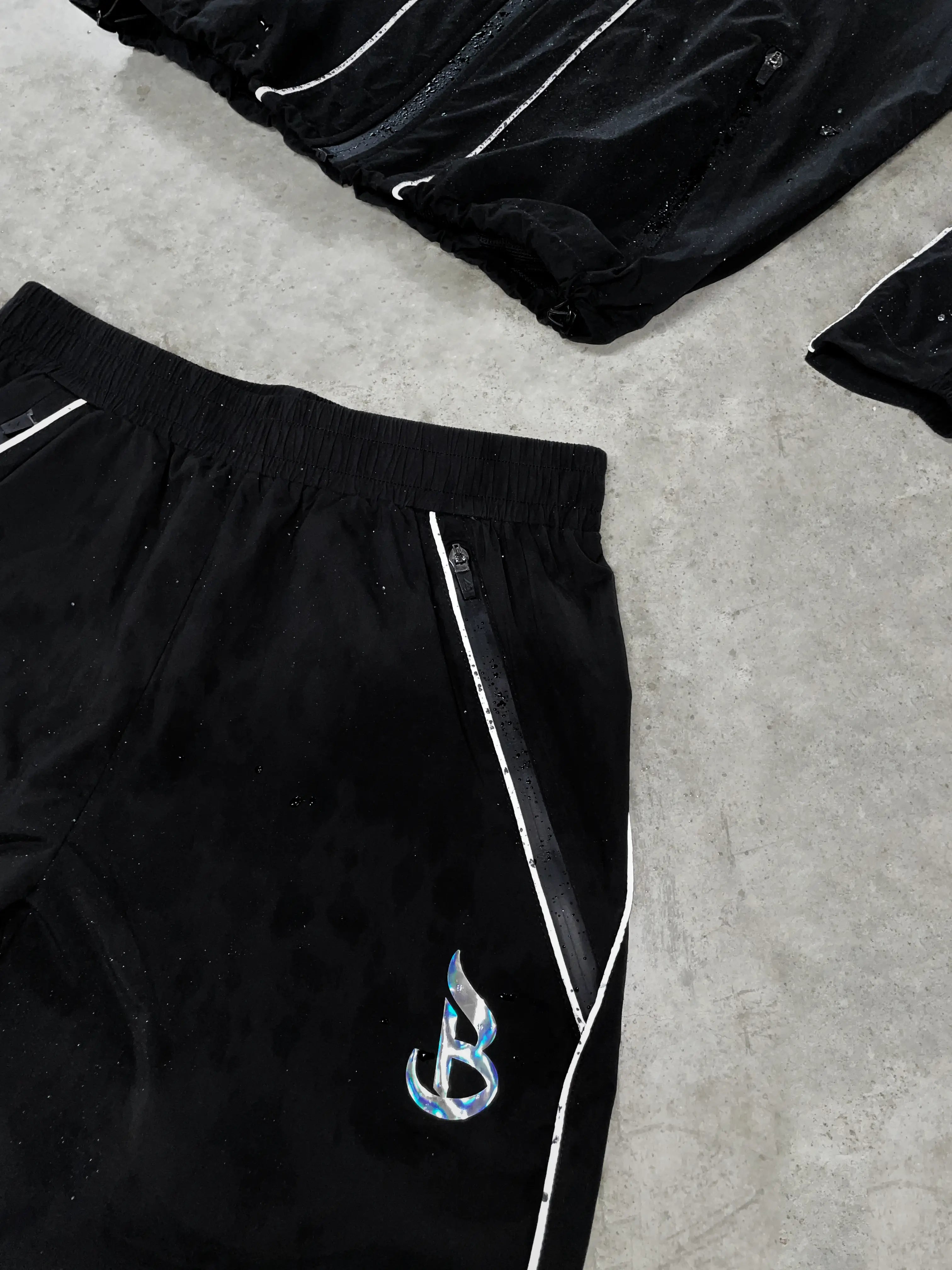 CHROME WINDBREAKER TRACKSUIT